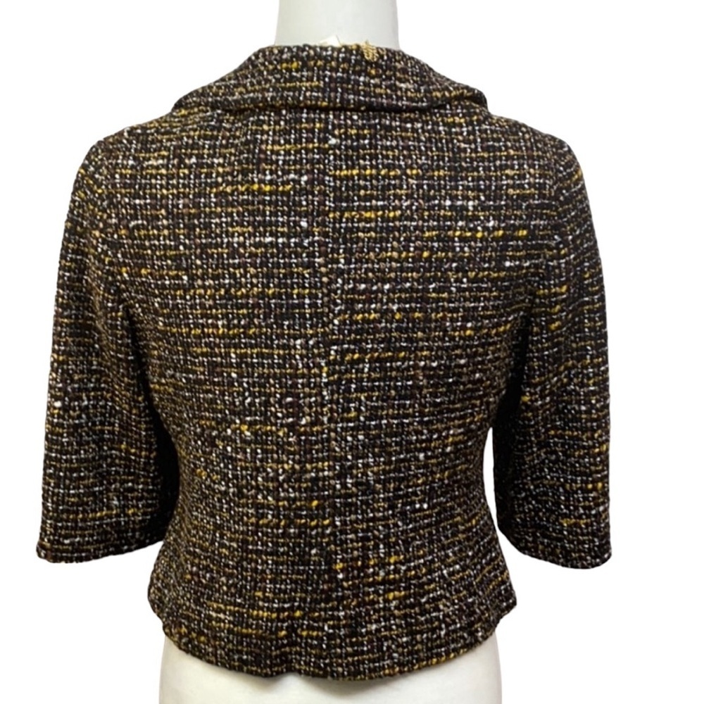 Loft Tweed Blazer Gold Citrine Buttons - Picture 3 of 5